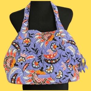 Vera Bradley - Floral Triple Compartment  shoulder  - like new - 0031DY-8